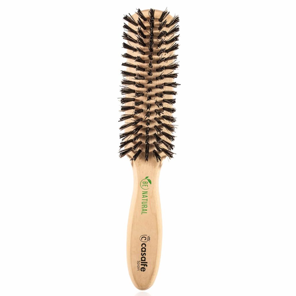 Casalfe Wooden Paddle Small Brush Boar Bristles