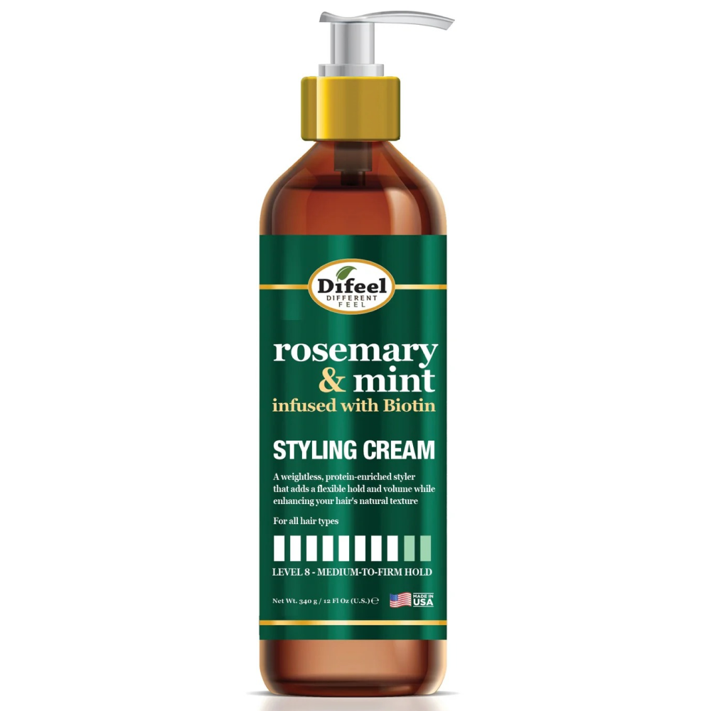Difeel Rosemary & Mint Styling Cream 12oz-All-Aladin Beauty