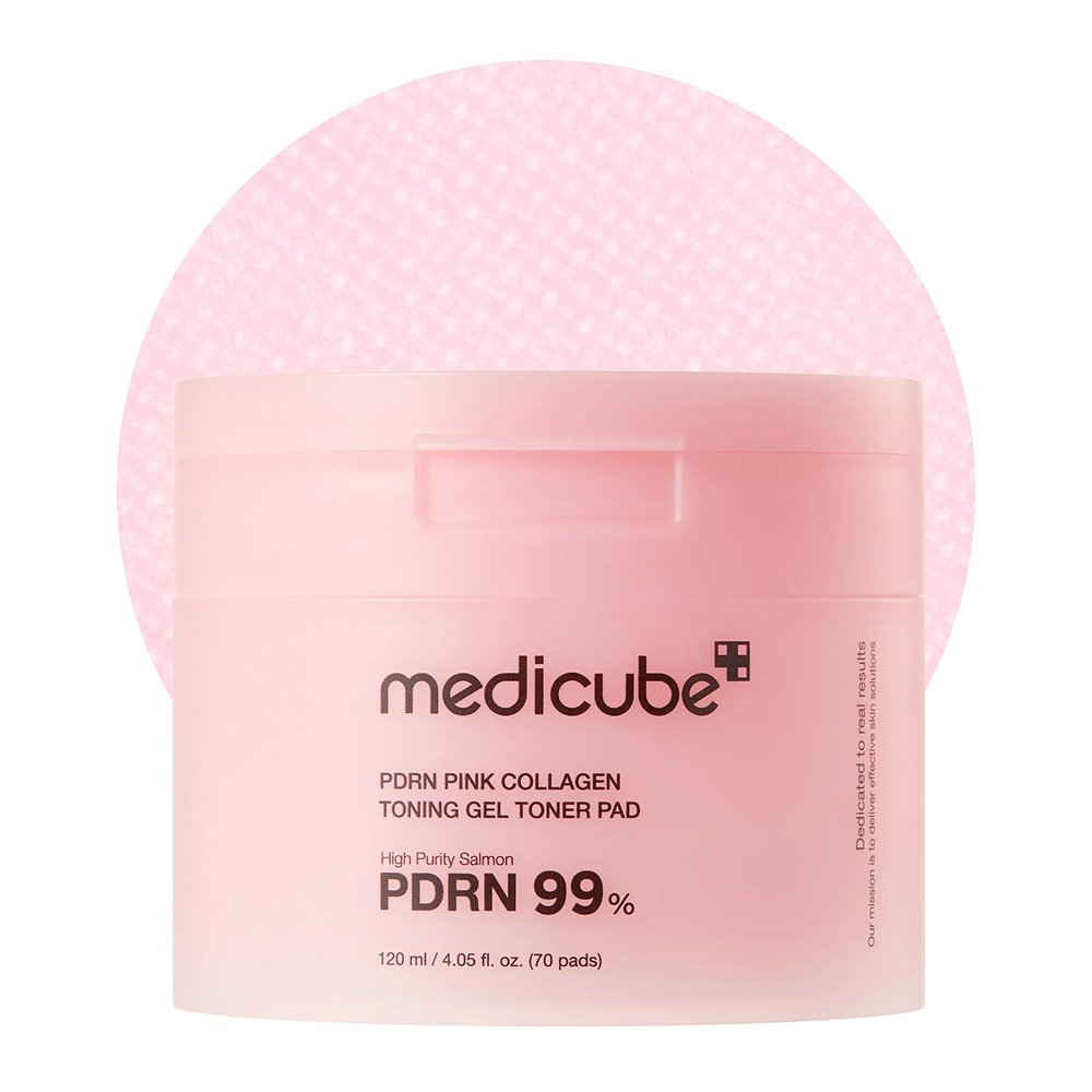 Medicube Pdrn Pink Collagen Toning Gel Toner Pad 70Pads