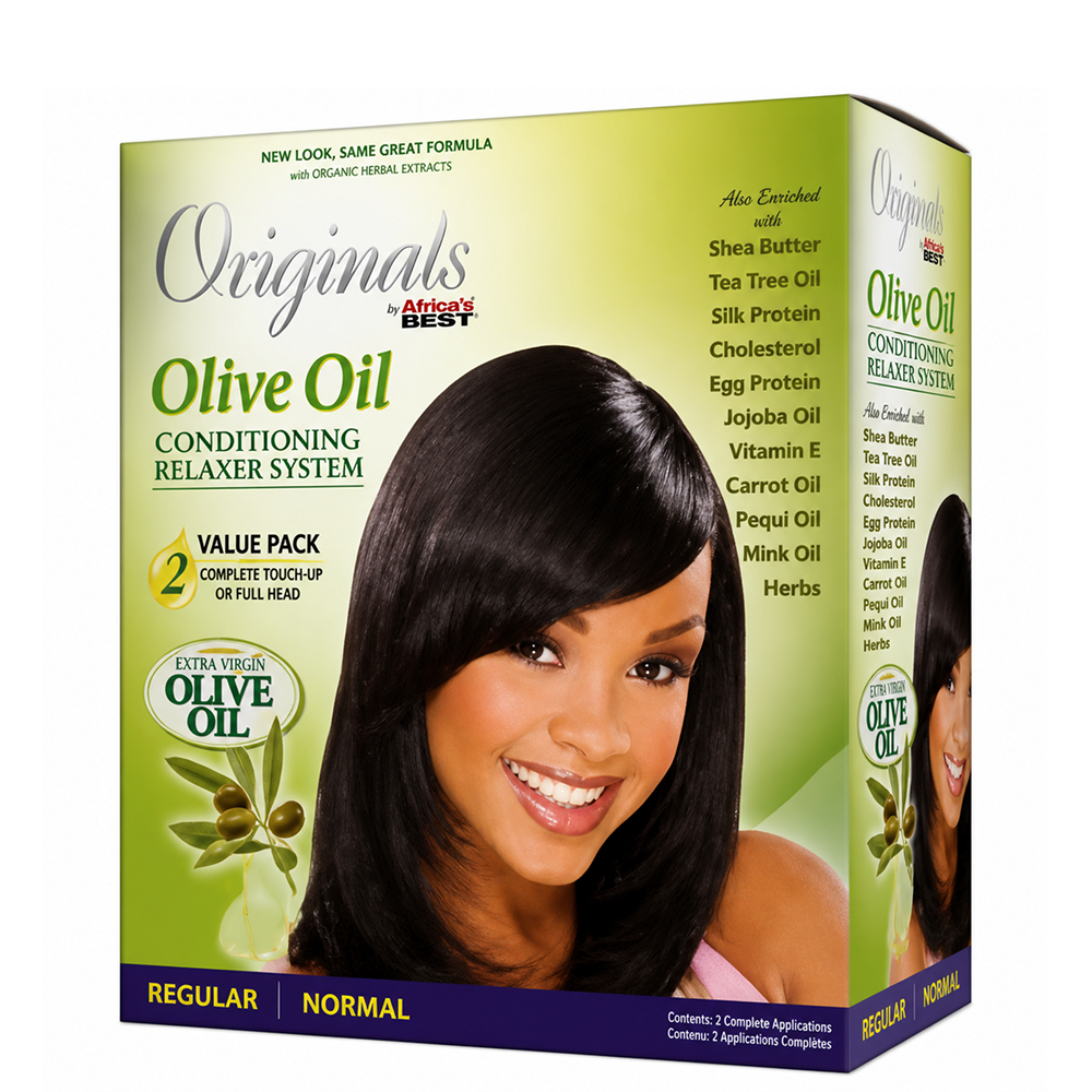 Africa's Best Originals Relaxer Kit Twin Pak Regular-All-Aladin Beauty