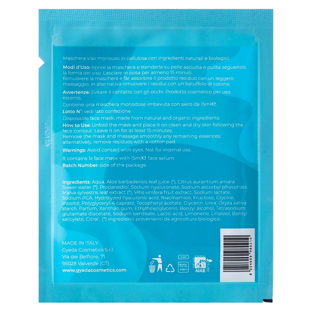 Gyada Face Sheet Mask N°1—Moisturizing 15ml-All-Aladin Beauty