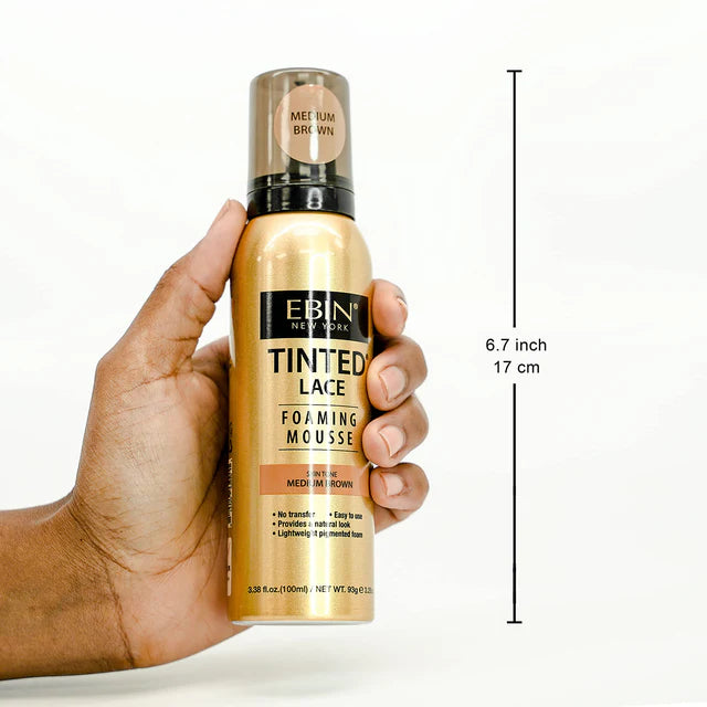 Ebin Tinted Lace Mousse 100ml-Styling Mousse-Aladin Beauty
