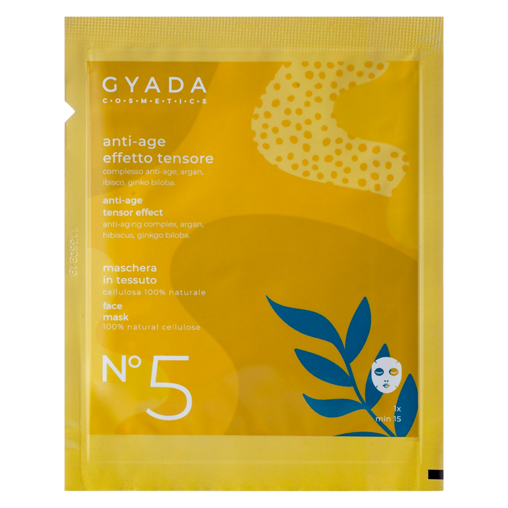 Gyada N°5 Face Sheet Mask Anti-Age Tensor Effect 15ml-All-Aladin Beauty