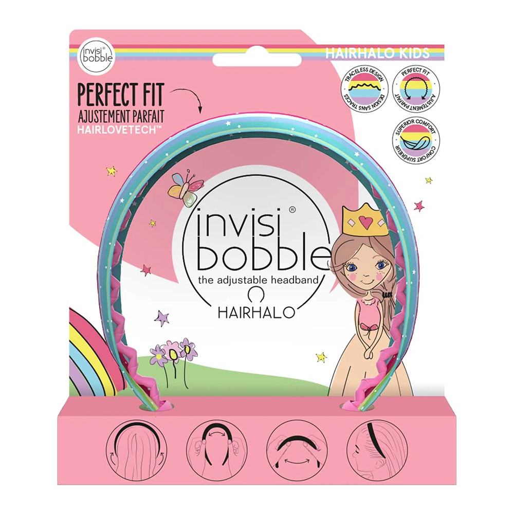 Invisibobble Hairhalo Rainbow Crown