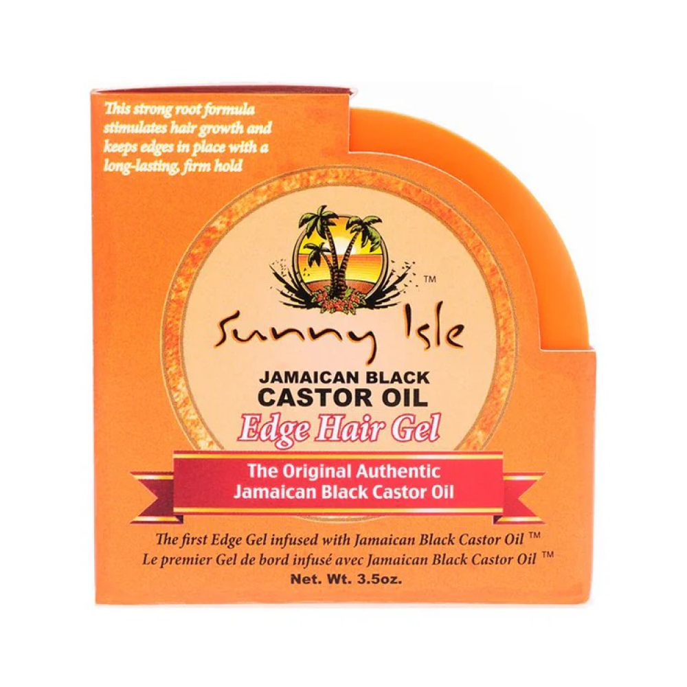 Sunny Isle Jamaican Black Castor Edge Hair Gel 3.5oz-All-Aladin Beauty