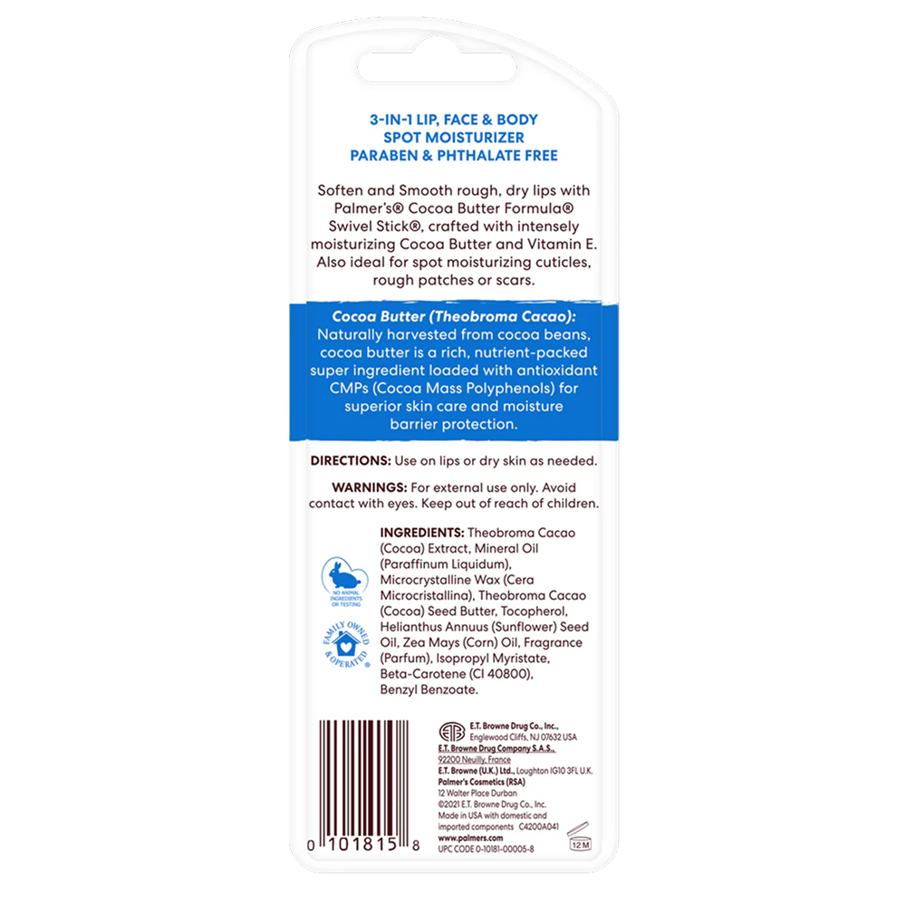 Palmer's Cocoa Butter Formula Moisturising Swivel Stick 14g-All-Aladin Beauty