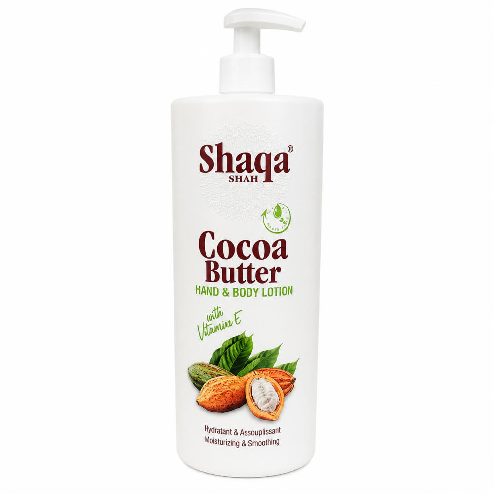 Shaqa Cocoa Butter Hand & Body Lotion