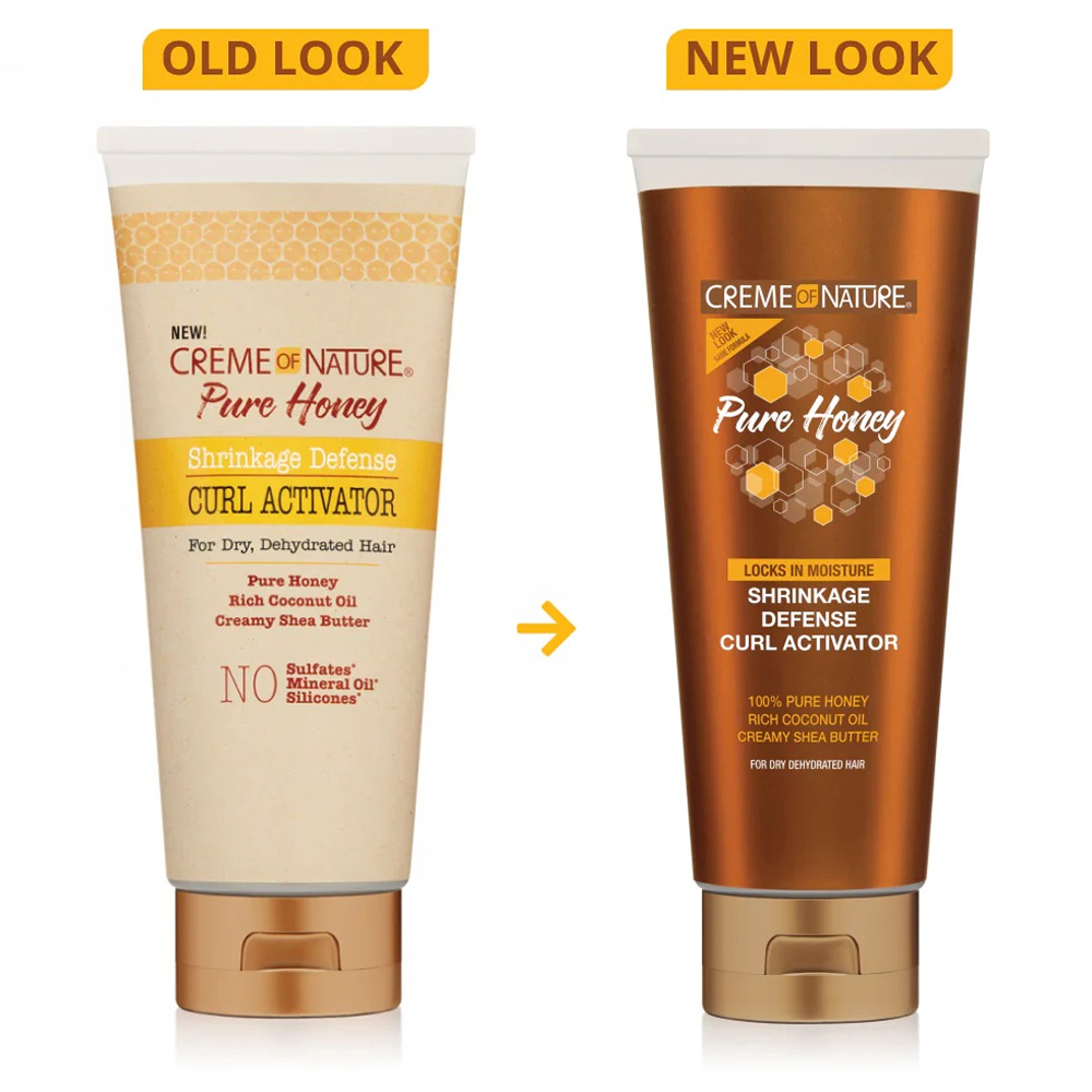 Creme of Nature Pure Honey Shrinkage Defense Curl Activator 10.5oz