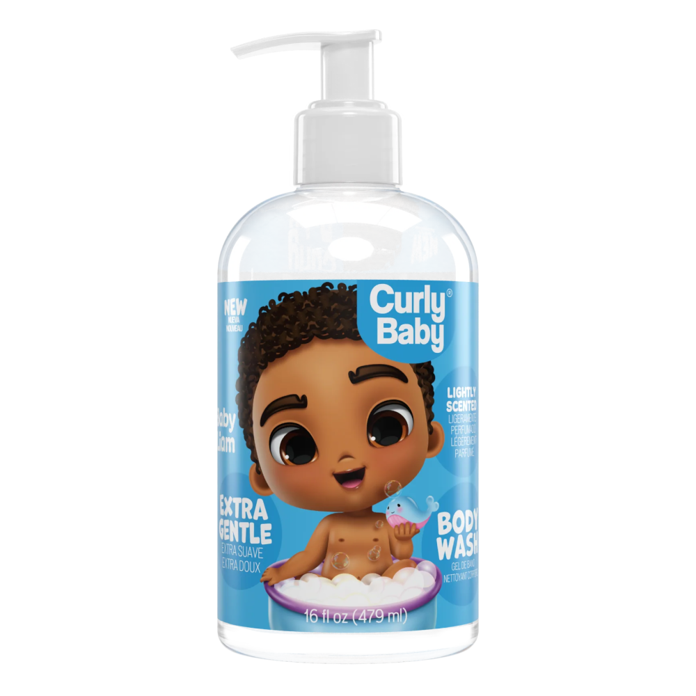 Curly Baby Body Wash 16oz