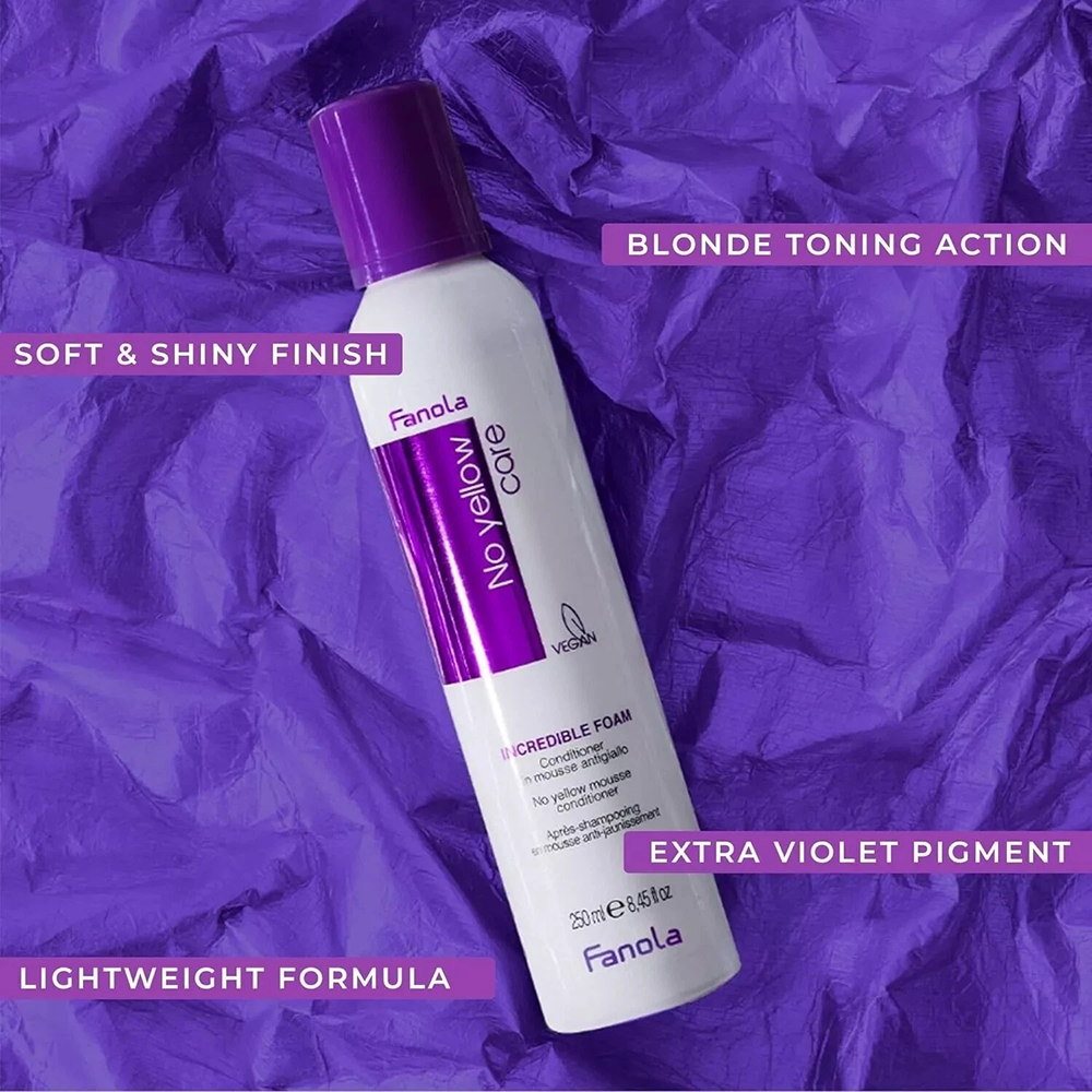 Fanola No Yellow Mousse 250ml