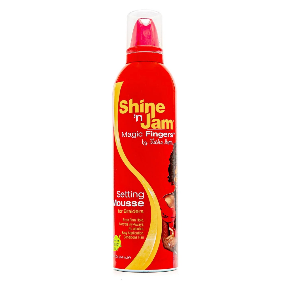 Shine 'n Jam Magic Finger Setting Mousse 12oz