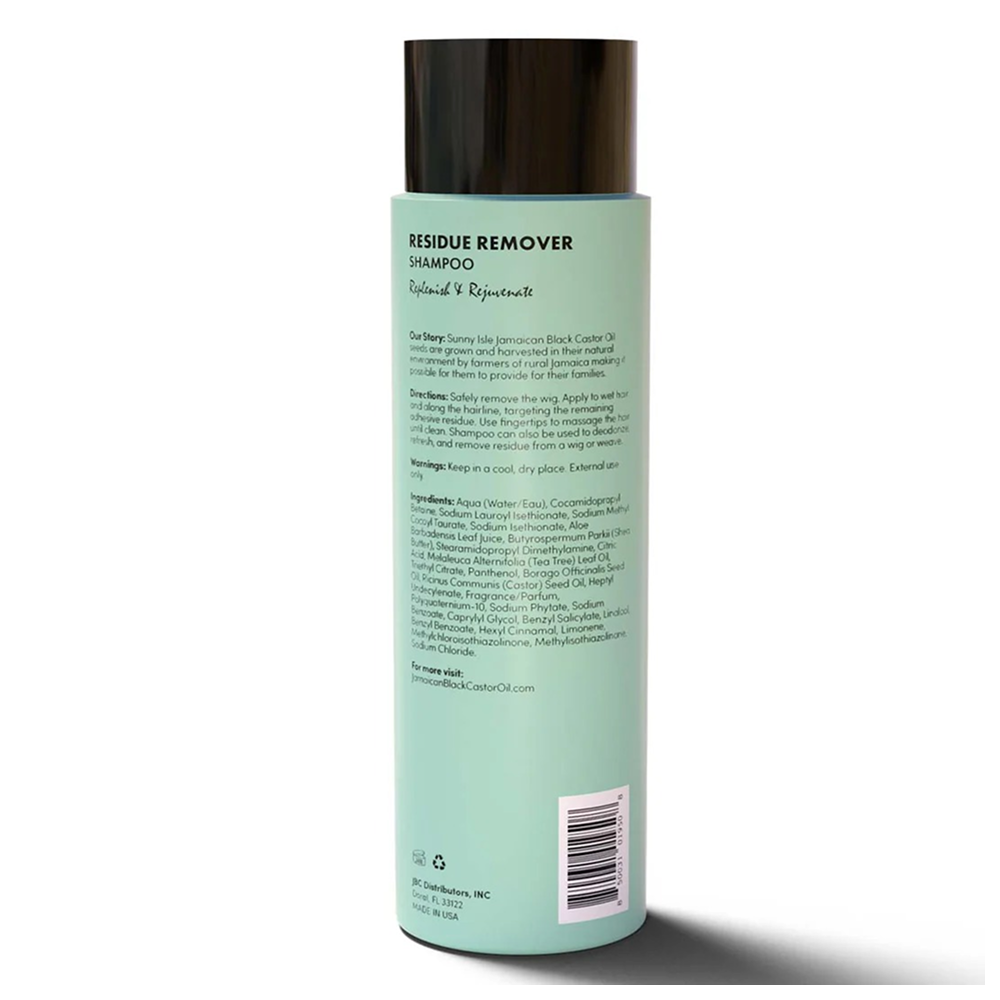 Sunny Isle Just For Wig, Weave, Braid & Extensions - Residue Remover Shampoo 12oz-All-Aladin Beauty
