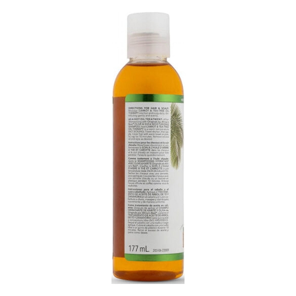 Africa's Best Originals Carrot T-Tree Oil 6oz