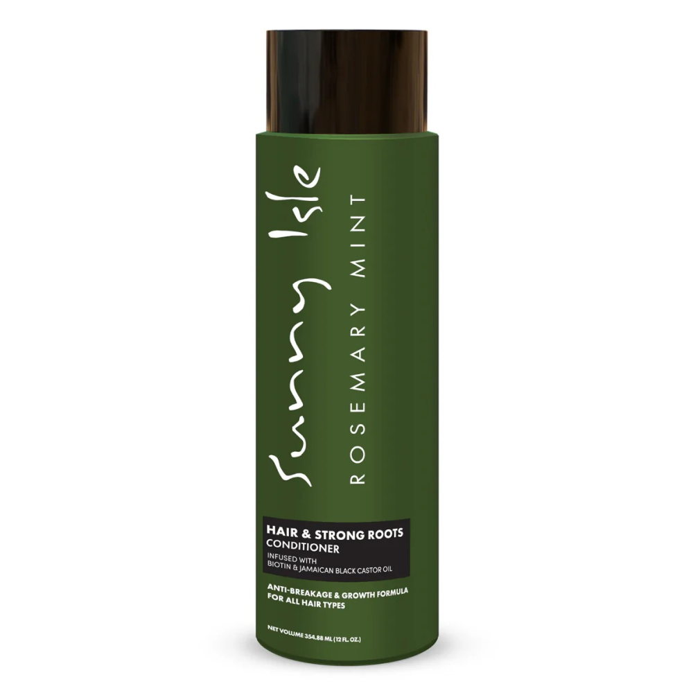 Sunny Isle Rosemary Mint Hair & Strong Roots Conditioner 12oz-All-Aladin Beauty