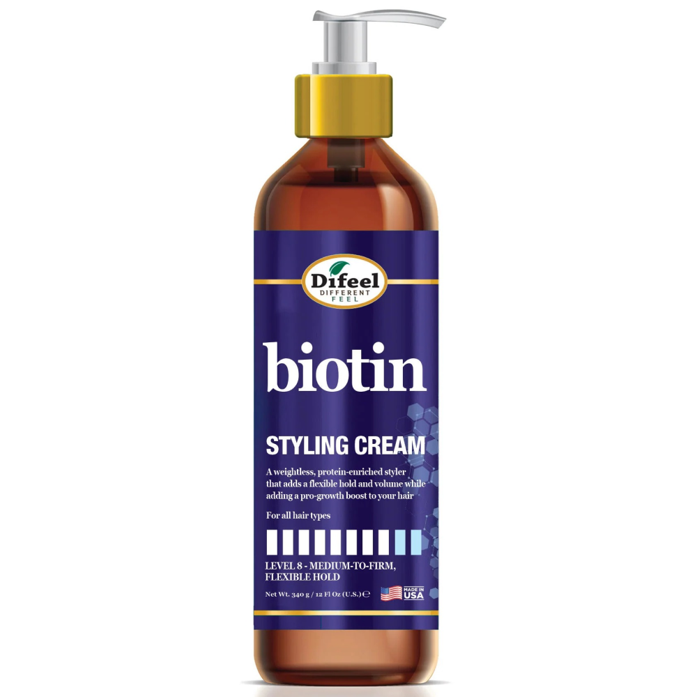Difeel Biotin Styling Cream 12oz-All-Aladin Beauty