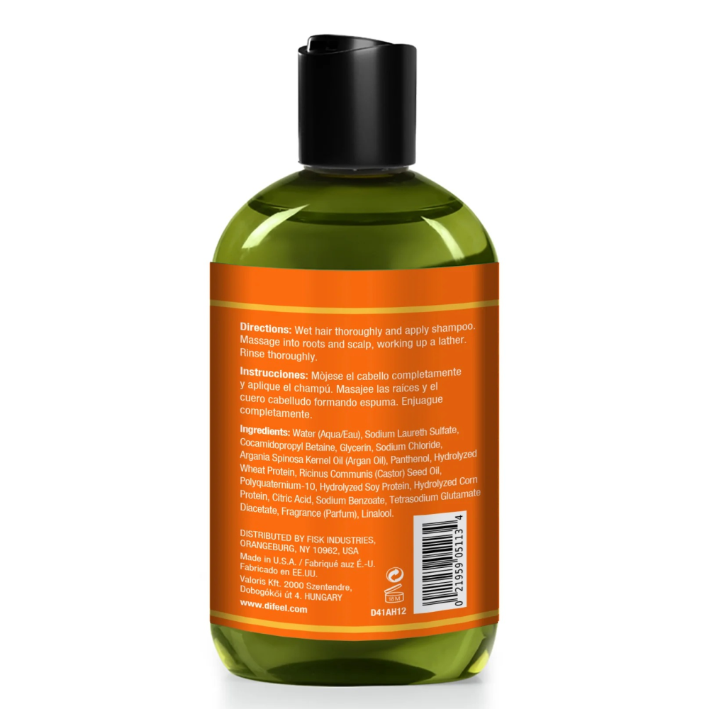 Difeel SP Argan Hydrating Shampoo 12oz-All-Aladin Beauty