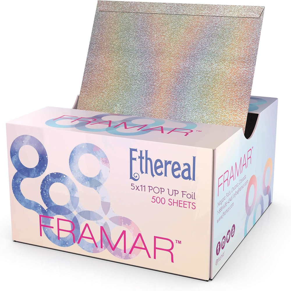 Framar Aluminum Coloring Foil Sheets12.7cm x 97.5m