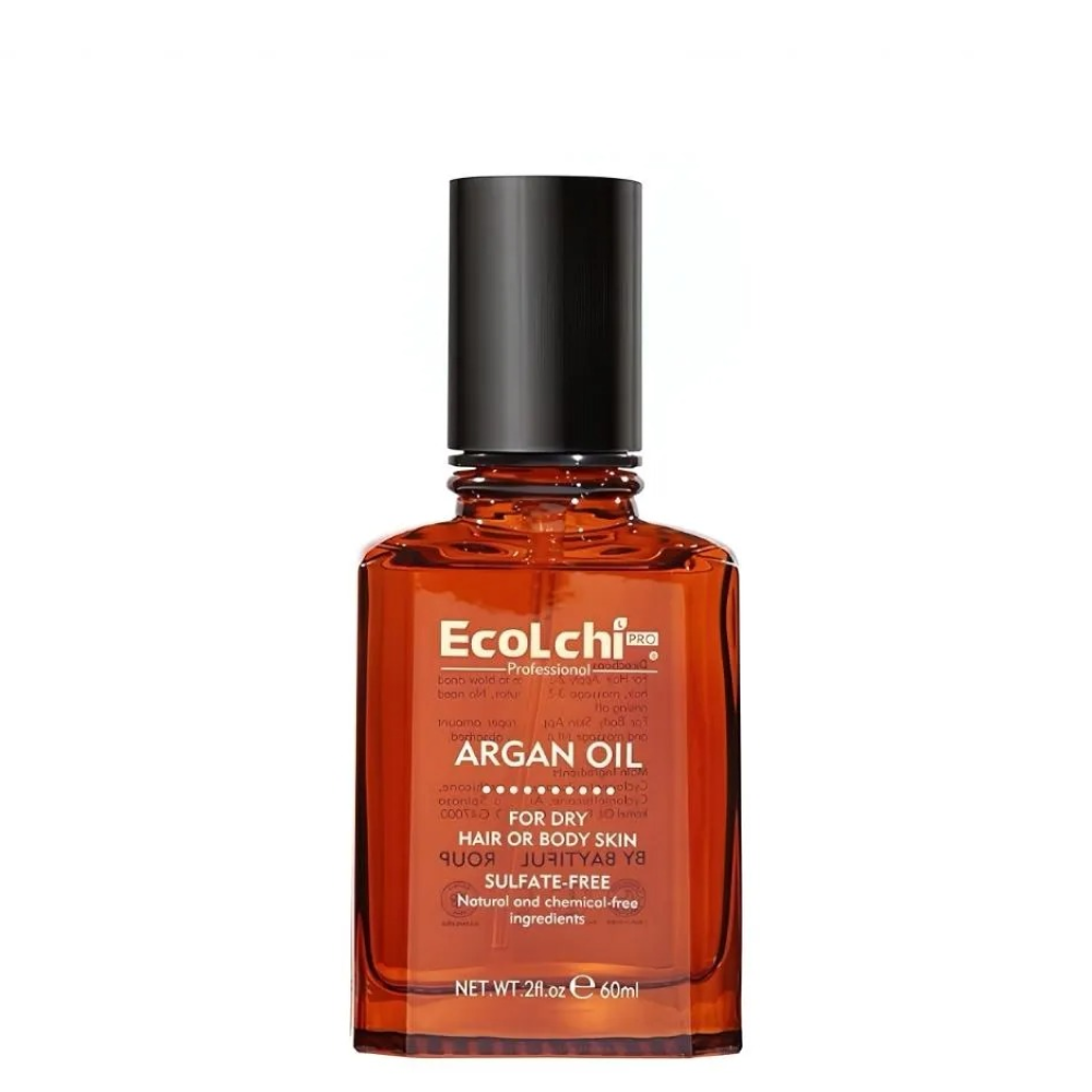 Ecolchi Hair & Skin Oil with Collagen, Shea Butter & Argan Oil 60ml