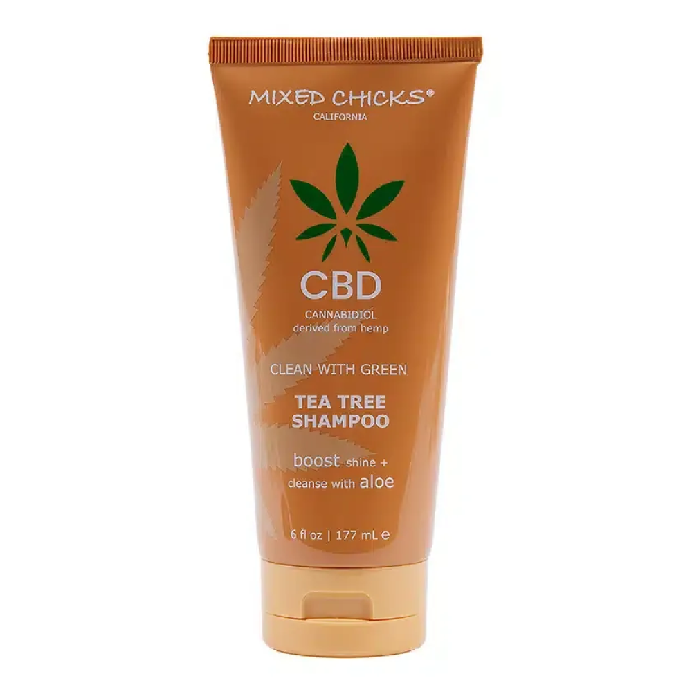Mixed Chicks CBD Tea Tree Shampoo 6oz-All-Aladin Beauty