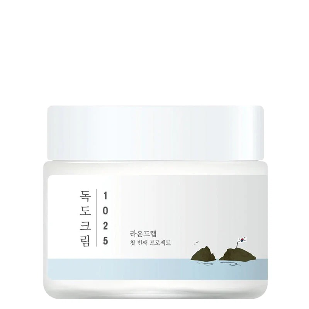Round Lab 1025 Dokdo Cream 80ml-Collagen Glow Moisturizer-Aladin Beauty