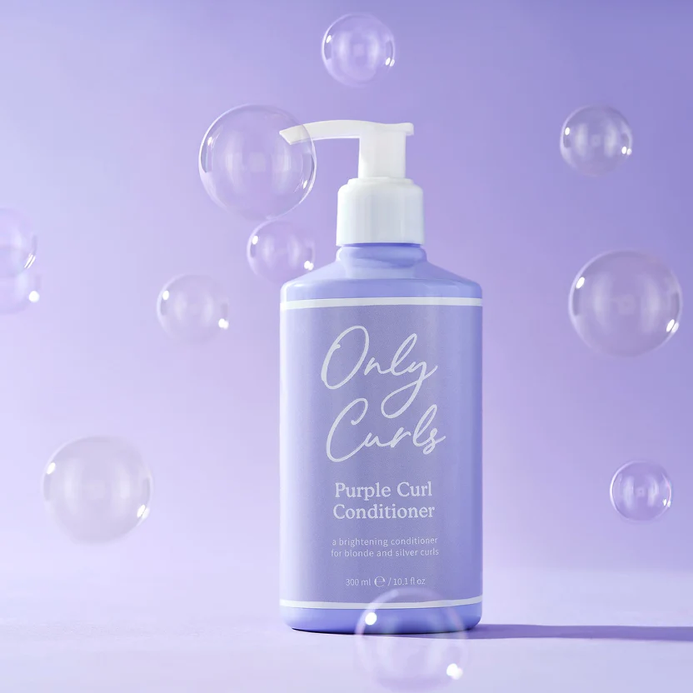 Only Curls Purple Curl Cleansing Duo - For Blonde and Silver Curls