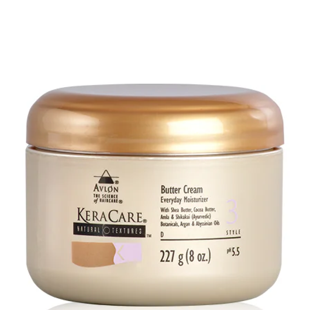 KeraCare Natural Textures Butter Cream 8oz-Twist & Braid Cream-Aladin Beauty