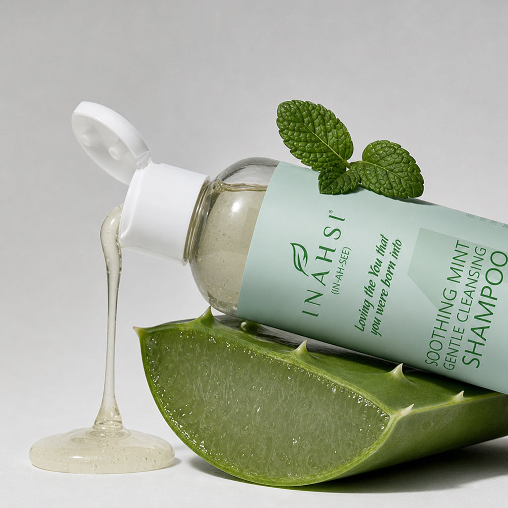 Inahsi Naturals Soothing Mint Milde Reinigende Shampoo