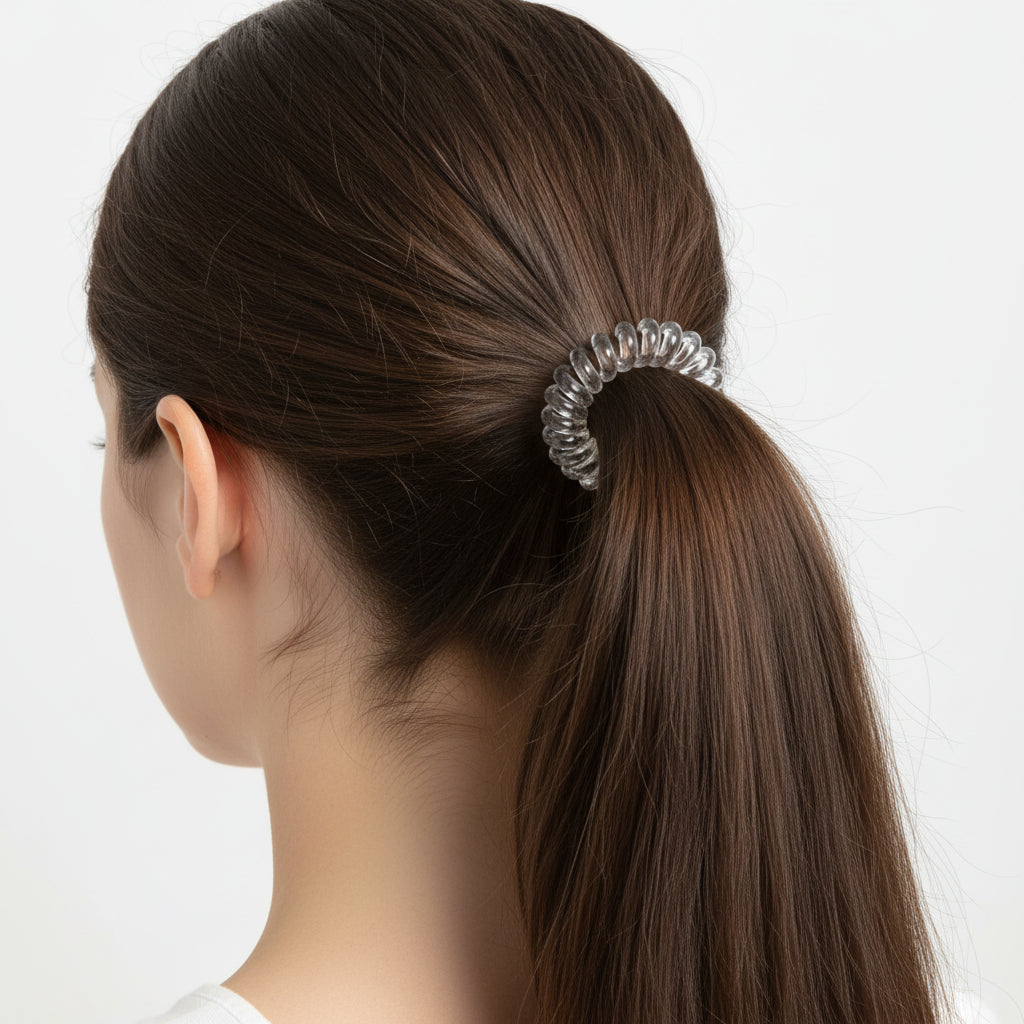 Invisibobble Power Crystal Clear (3pc)-Hair Ties-Aladin Beauty