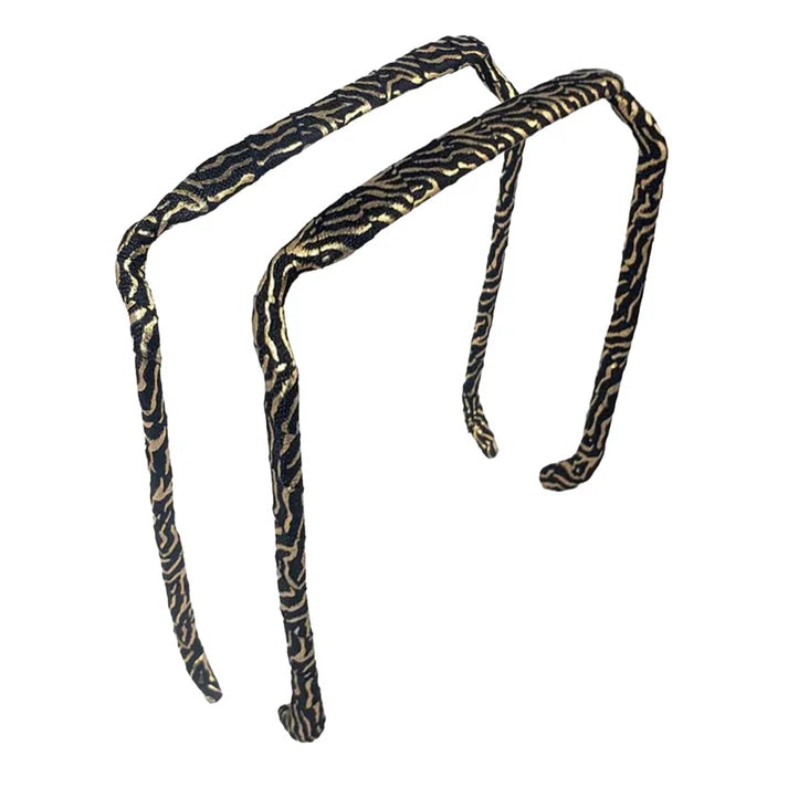 Zazzy Bandz Gold and Black Zebra